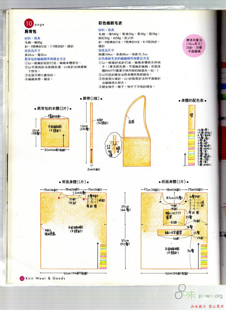 親手編織凱蒂貓毛衣可愛針織用品 - 壹一 - 壹一的博客