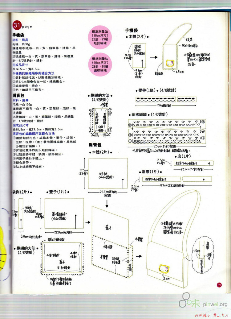 親手編織凱蒂貓毛衣可愛針織用品 - 壹一 - 壹一的博客