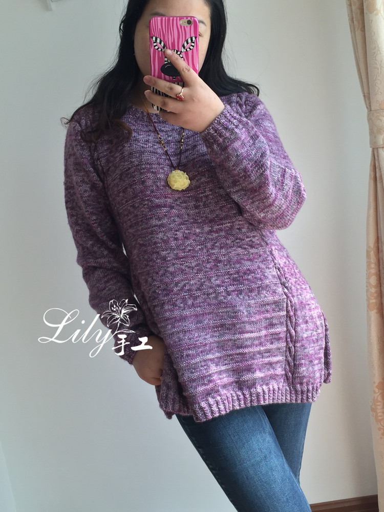【Lily手工】--莫言--休閑時尚套衫 - Lily - Lily的手工編織天地