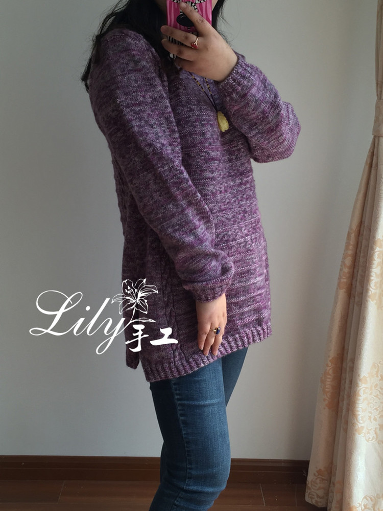 【Lily手工】--莫言--休閑時尚套衫 - Lily - Lily的手工編織天地