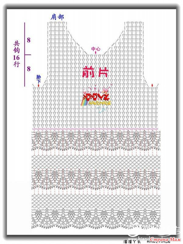 俄網(wǎng)多款漂亮兒童鉤裙 - 小菜 - 小菜
