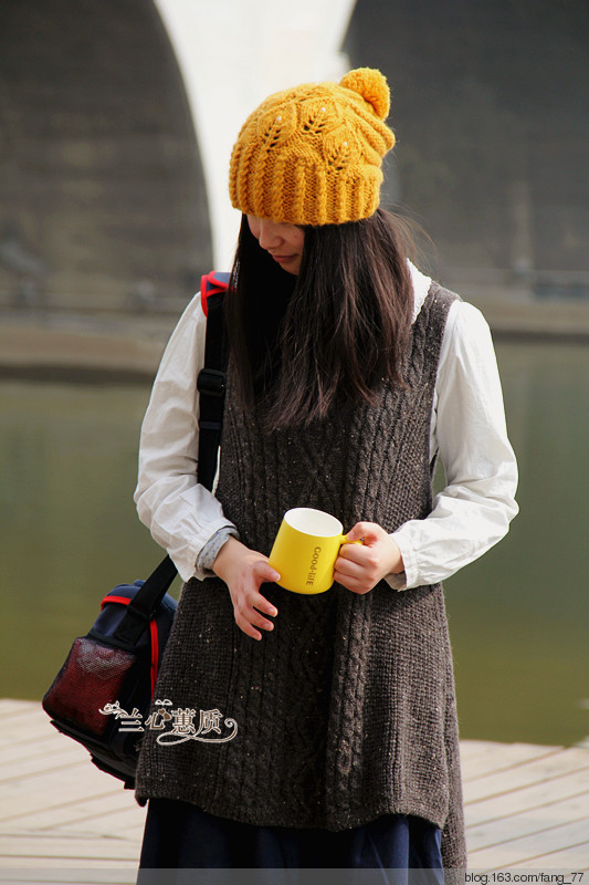 美人魚｜蘭心蕙質手編森女絞花背心（2016） - 蘭心蕙質 - 蘭心蕙質藍云海