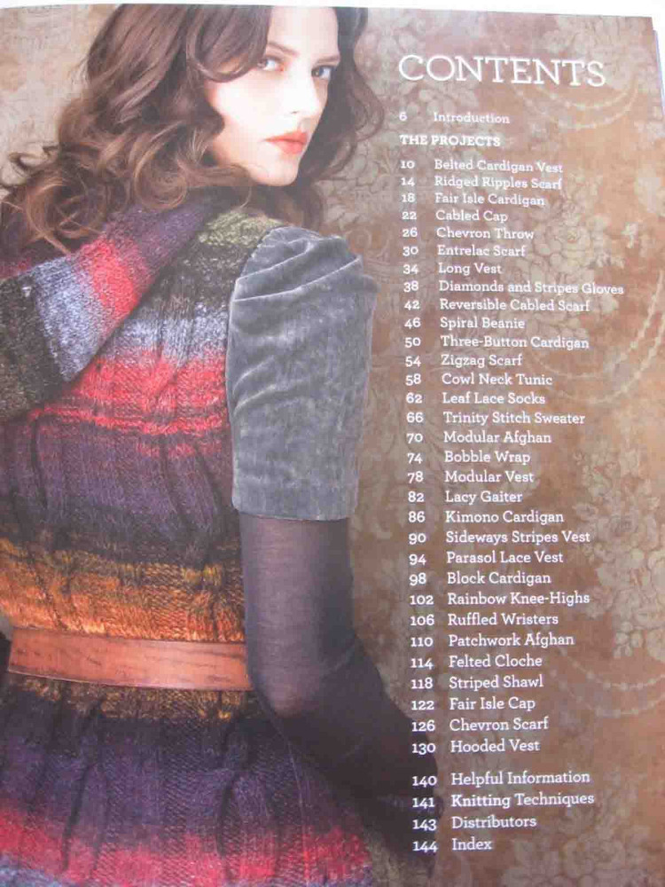 Knit Noro 30 Designs in Living Color 2011 段染女裝/圍巾/帽子/手套/襪子 - 壹一 - 壹一的博客