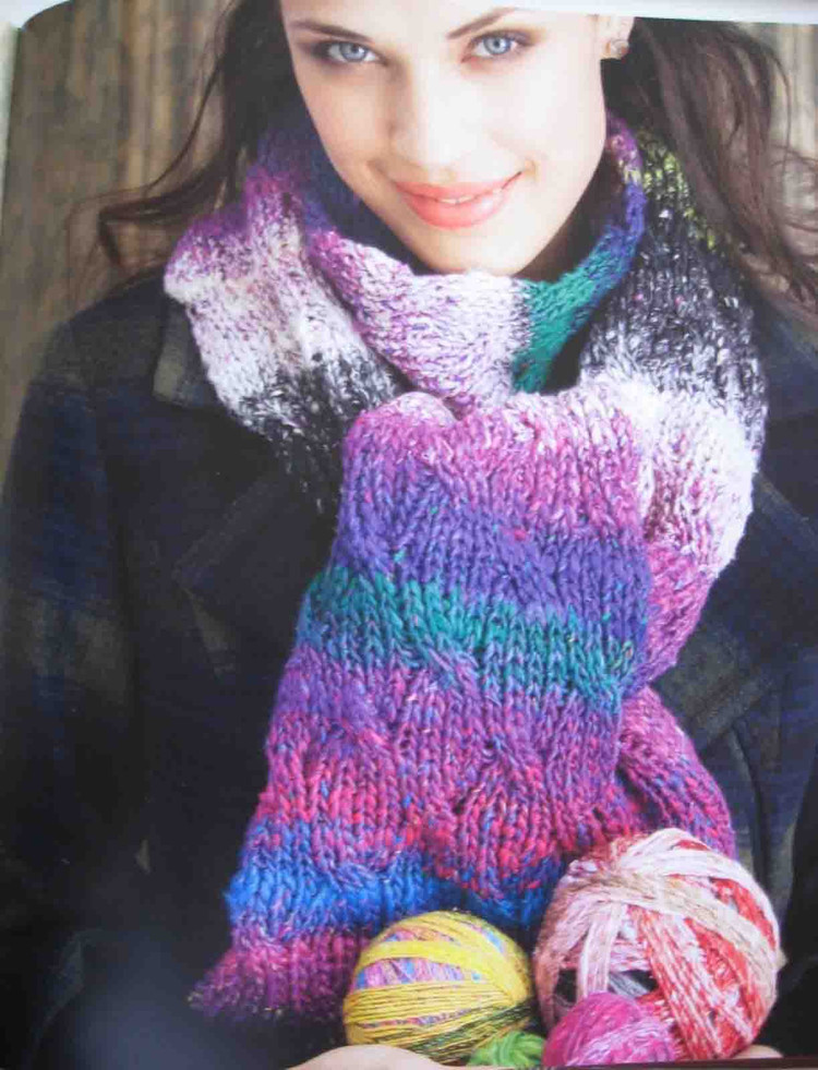 Knit Noro 30 Designs in Living Color 2011 段染女裝/圍巾/帽子/手套/襪子 - 壹一 - 壹一的博客
