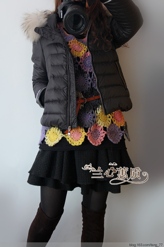 菊花香~~七彩云拼花衫（蘭心蕙質2014） - 蘭心蕙質 - 蘭心蕙質藍云海