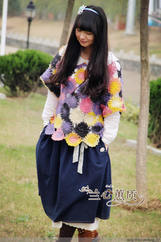 菊花香~~七彩云拼花衫（蘭心蕙質2014） - 蘭心蕙質 - 蘭心蕙質藍云海