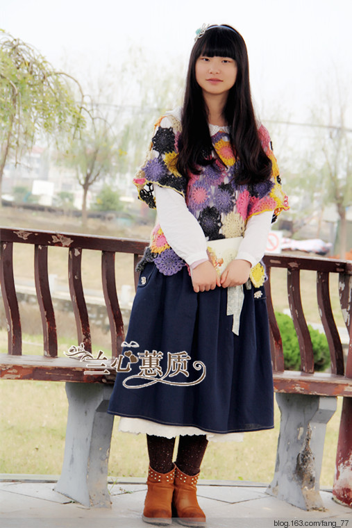 菊花香~~七彩云拼花衫（蘭心蕙質2014） - 蘭心蕙質 - 蘭心蕙質藍云海