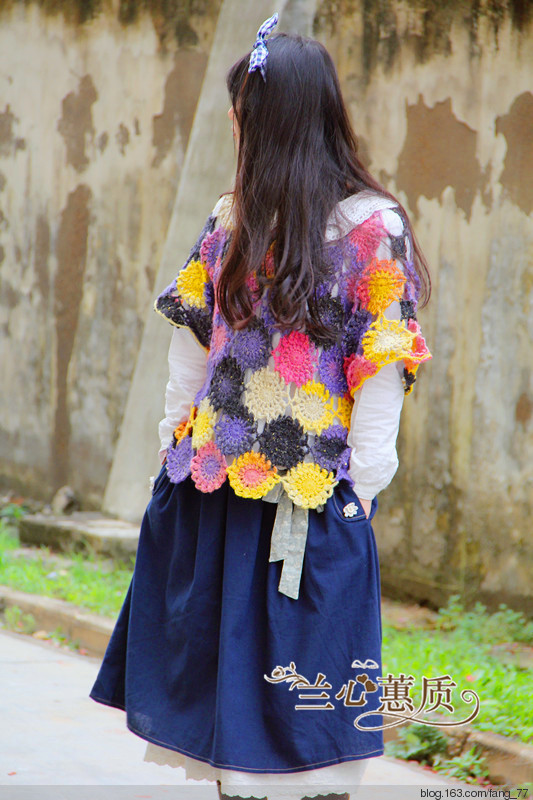 菊花香~~七彩云拼花衫（蘭心蕙質2014） - 蘭心蕙質 - 蘭心蕙質藍云海