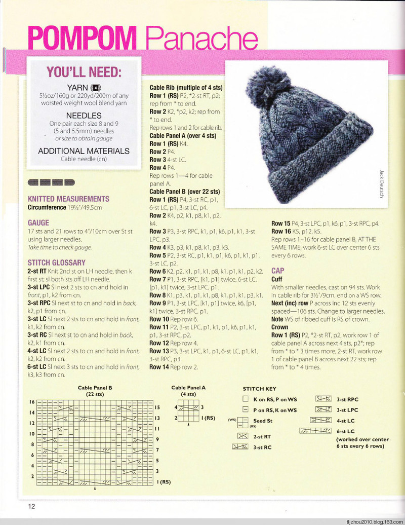 Knit Simple 50 Hats  Caps to Knit - 紫蘇 - 紫蘇的博客