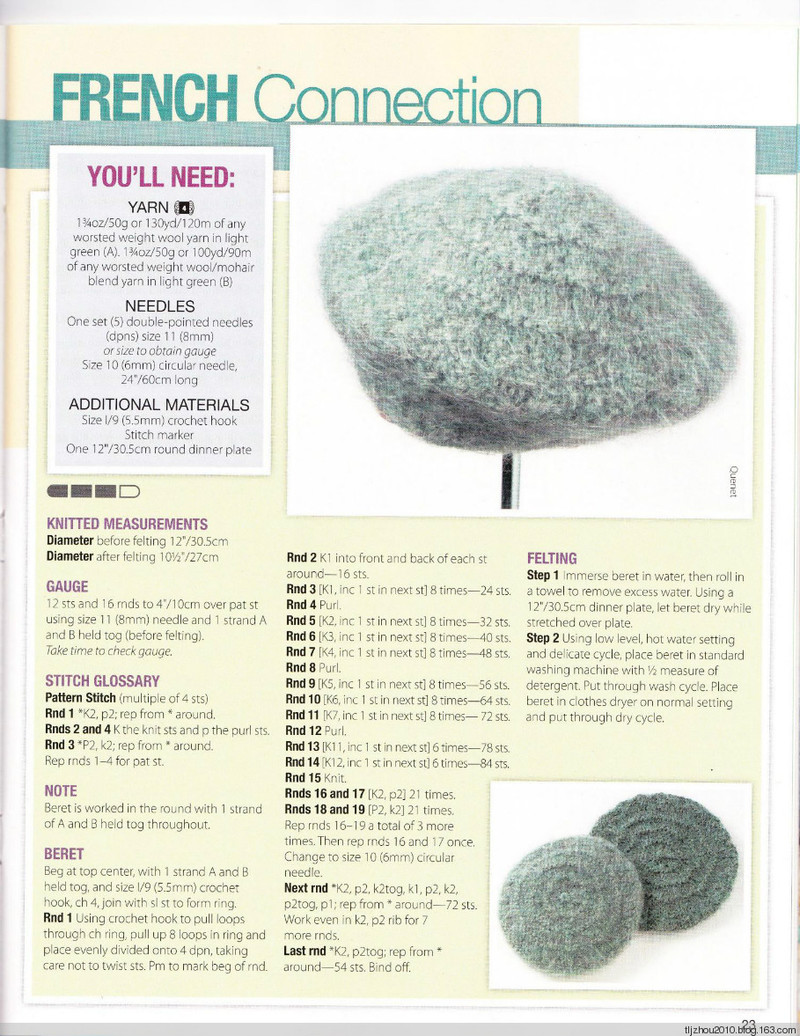 Knit Simple 50 Hats  Caps to Knit - 紫蘇 - 紫蘇的博客