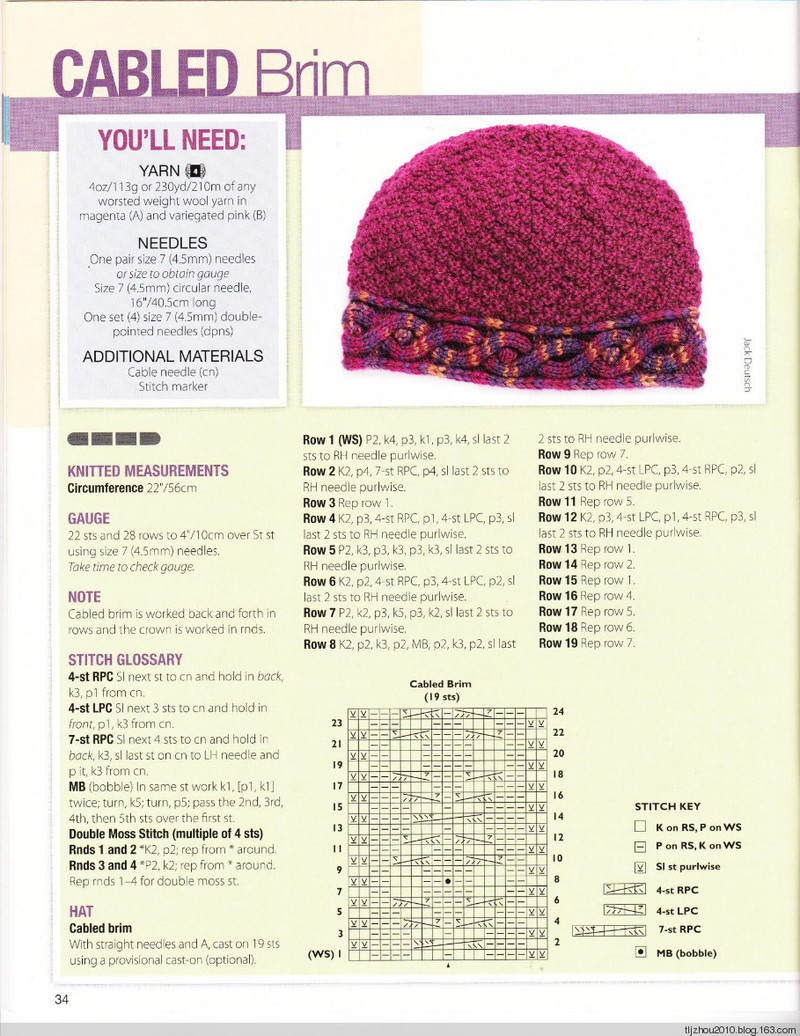 Knit Simple 50 Hats  Caps to Knit - 紫蘇 - 紫蘇的博客