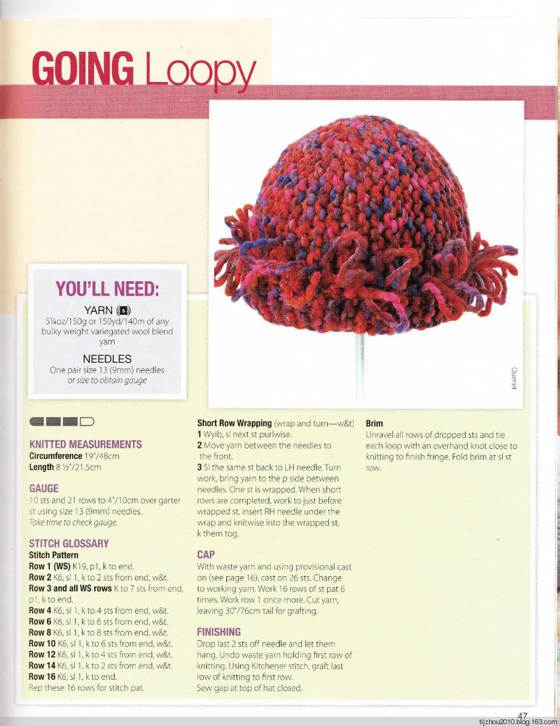 Knit Simple 50 Hats  Caps to Knit - 紫蘇 - 紫蘇的博客