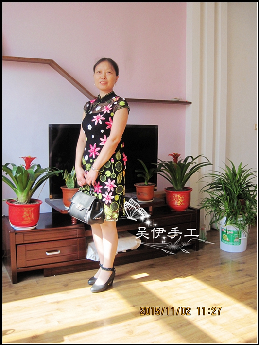 難舍——蓮花旗袍 - moyi135 - 為愛編織！