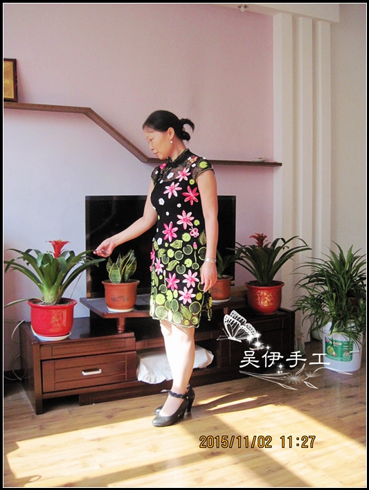 難舍——蓮花旗袍 - moyi135 - 為愛編織！