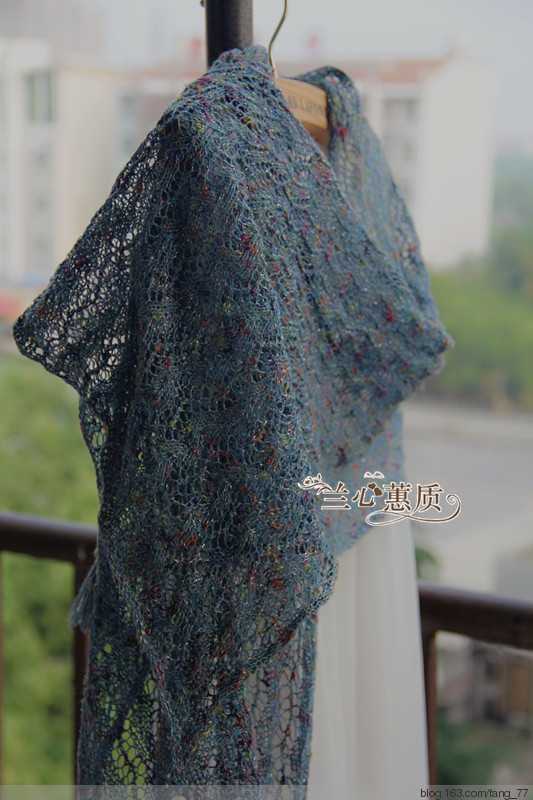 藍色多瑙河｜春夏多用委披肩圍巾（蘭心蕙質2016） - 蘭心蕙質 - 蘭心蕙質藍云海