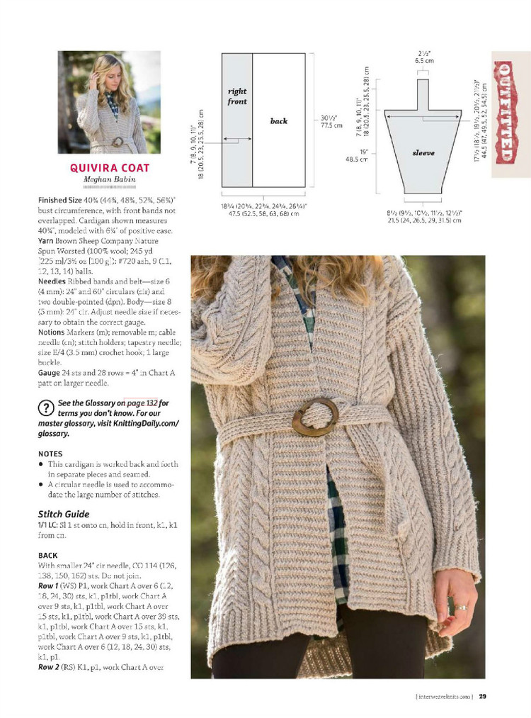Interweave knits winter 2015 - 輕描淡寫 - 輕描淡寫