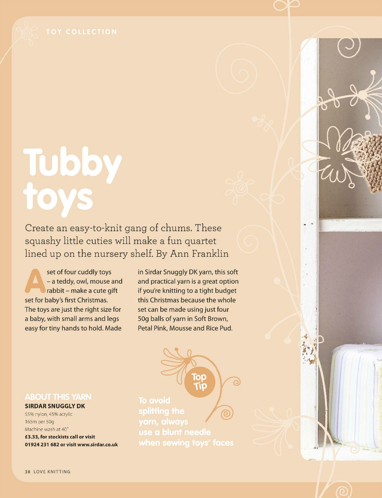 Love Knitting for Babies  December 2015 - 輕描淡寫 - 輕描淡寫