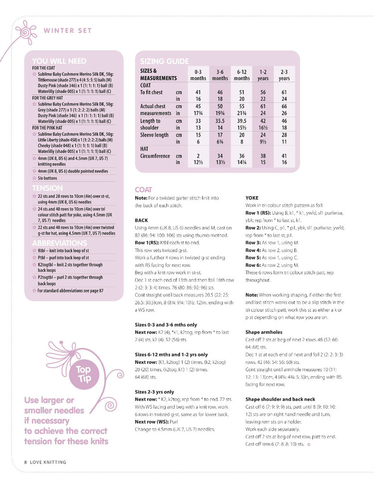 Love Knitting for Babies  December 2015 - 輕描淡寫 - 輕描淡寫