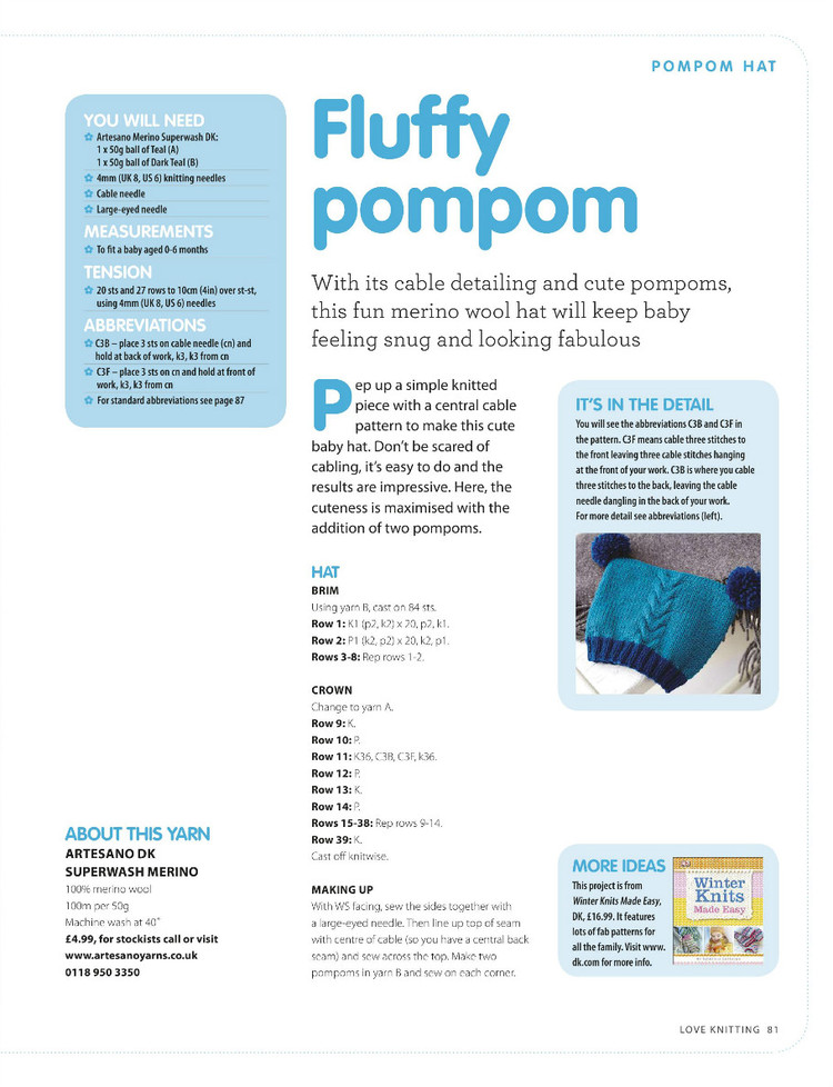 Love Knitting for Babies  December 2015 - 輕描淡寫 - 輕描淡寫