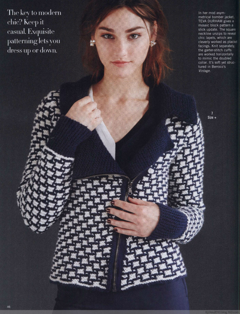 Vogue Knitting 2014-2015 冬 - 紫蘇 - 紫蘇的博客
