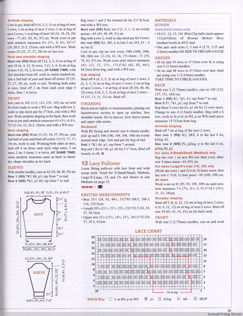 Vogue Knitting 2014-2015 冬 - 紫蘇 - 紫蘇的博客