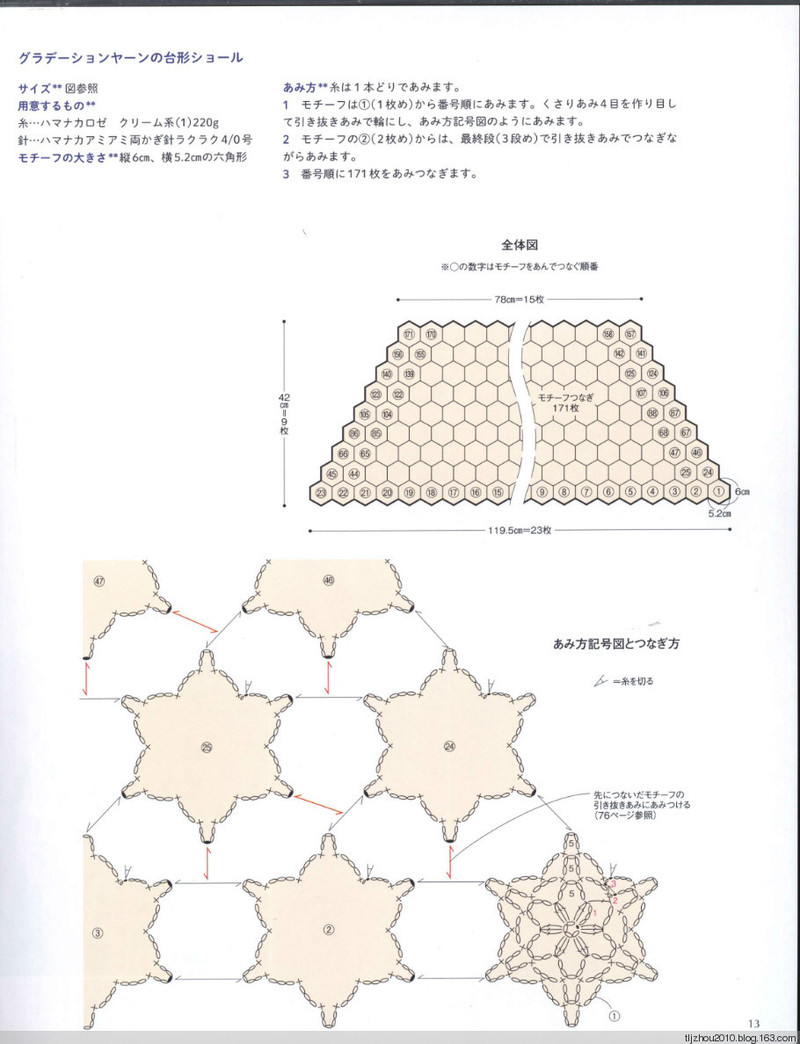 Crochet Shawls  Stoles 2014 - 紫蘇 - 紫蘇的博客