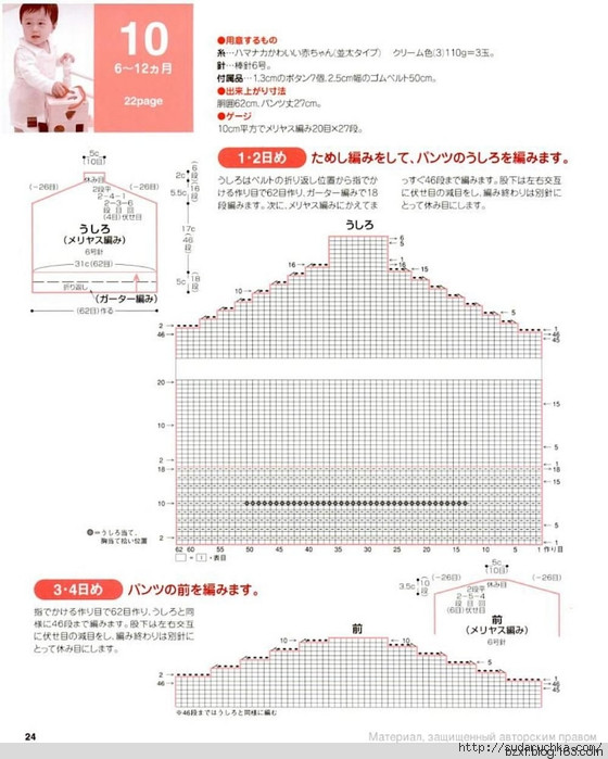 1周可完成的0-24個月童裝 - 編織幸福 - 編織幸福的博客