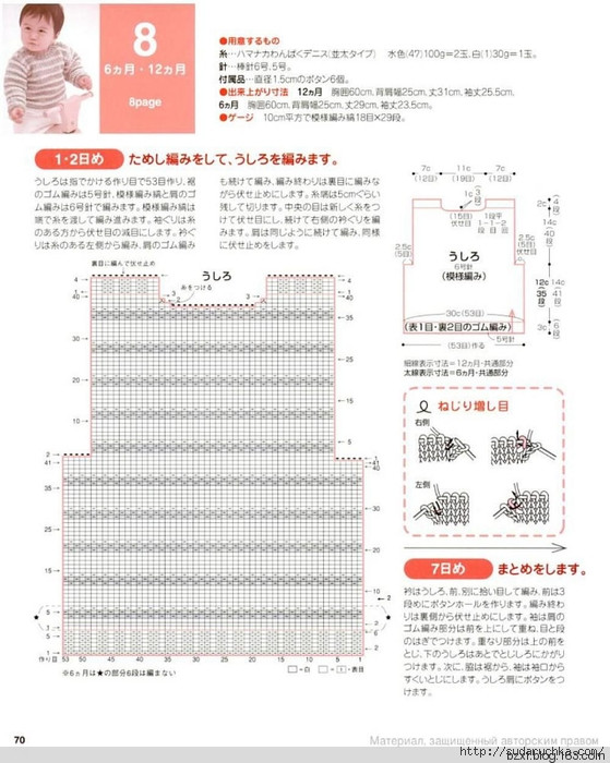 1周可完成的0-24個月童裝 - 編織幸福 - 編織幸福的博客