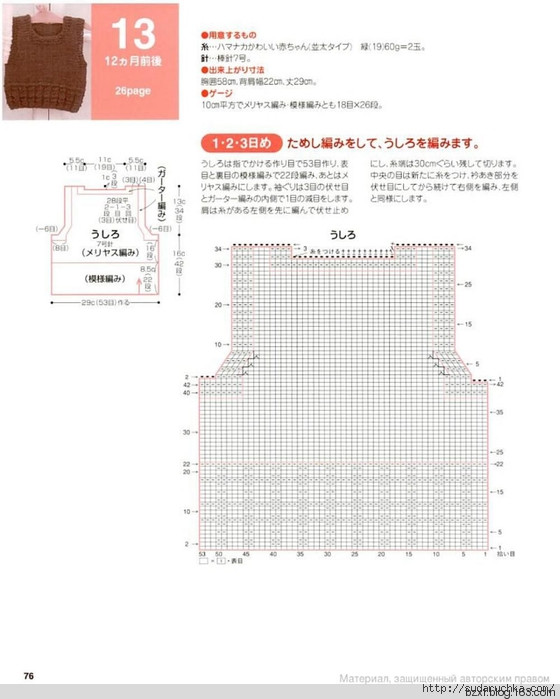 1周可完成的0-24個月童裝 - 編織幸福 - 編織幸福的博客
