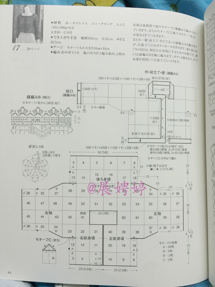 日亞新書：美針編奧林巴斯貴婦人50周年超人氣精選集 （美しいかぎ針編ベストセレクション 永遠のエミーグランデ） - 展娉婷 - 展娉婷的鉤針世界