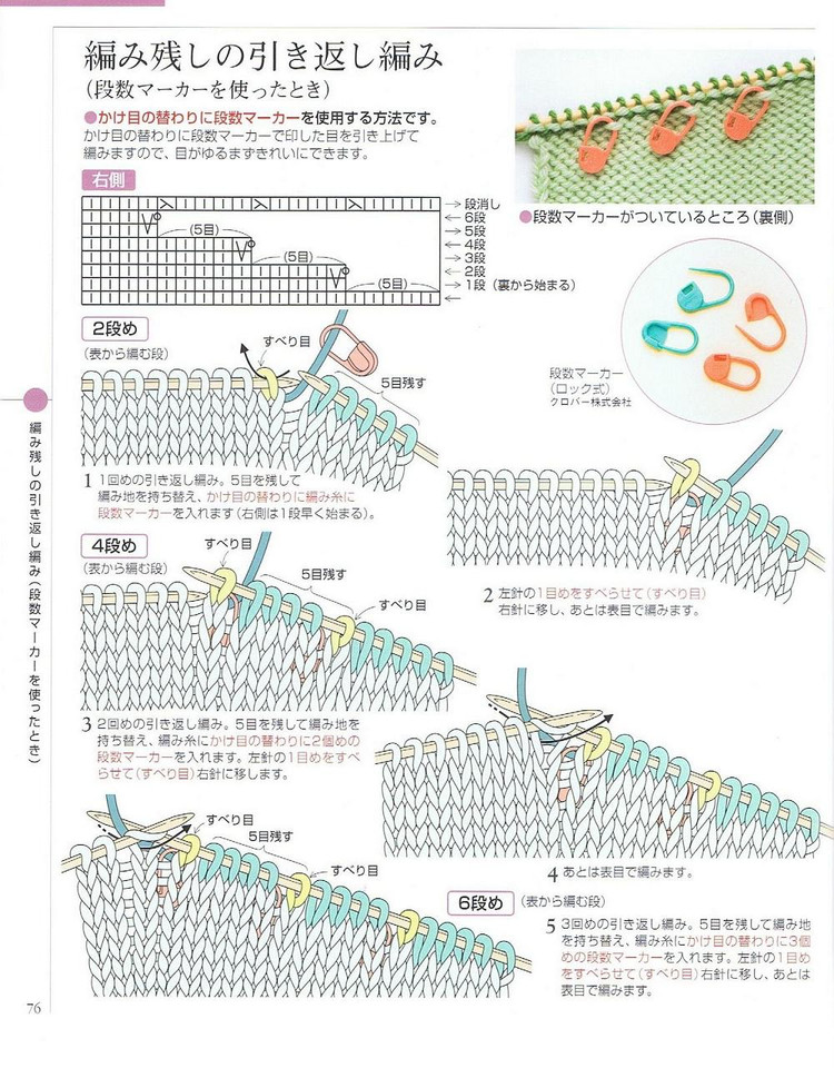 日文 棒針編織基礎大全  (2) - 紫蘇 - 紫蘇的博客