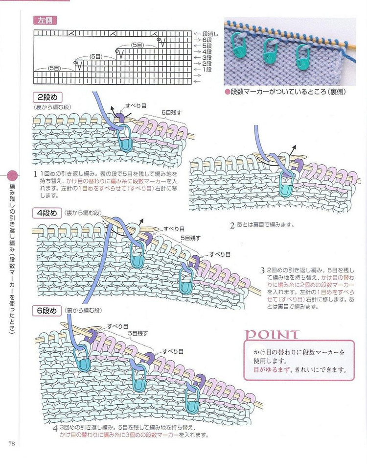 日文 棒針編織基礎大全  (2) - 紫蘇 - 紫蘇的博客