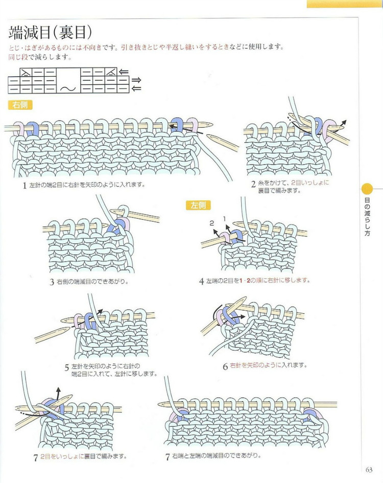 日文 棒針編織基礎大全  (2) - 紫蘇 - 紫蘇的博客