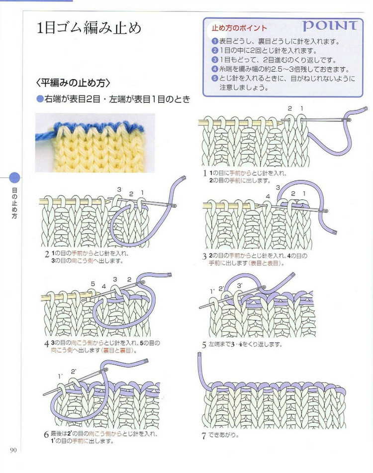 日文 棒針編織基礎大全  (2) - 紫蘇 - 紫蘇的博客