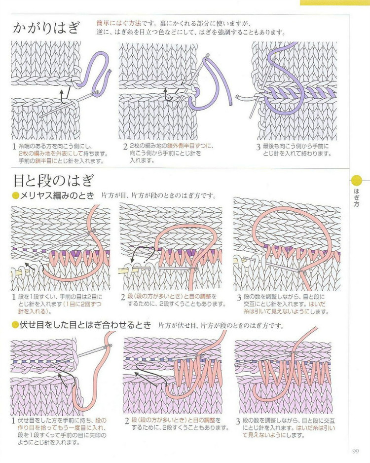 日文 棒針編織基礎大全  (2) - 紫蘇 - 紫蘇的博客