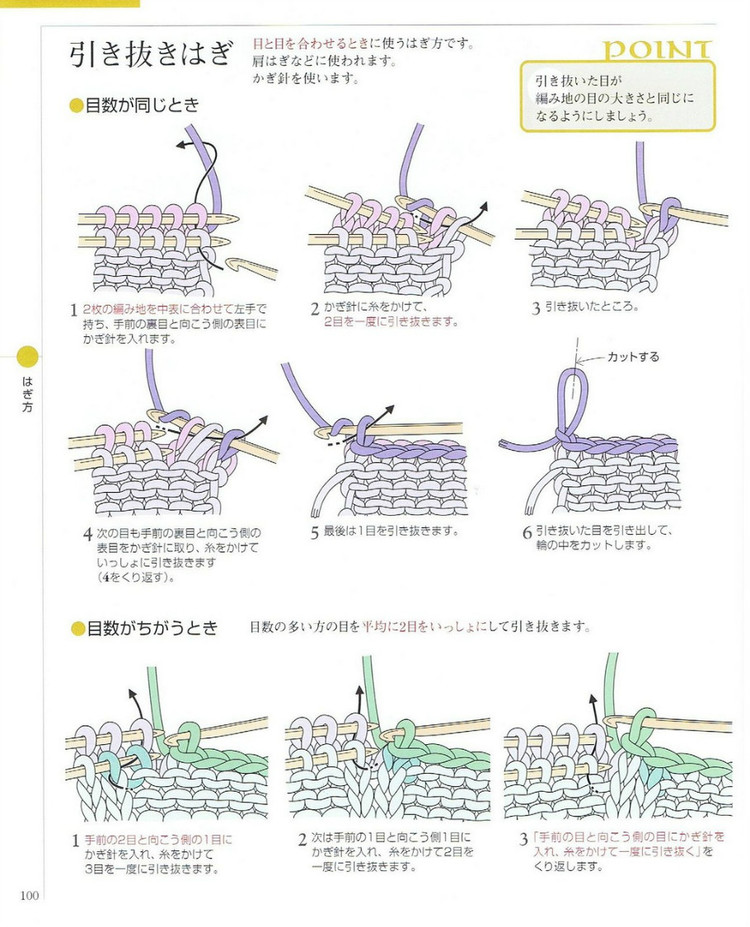 日文 棒針編織基礎大全  (2) - 紫蘇 - 紫蘇的博客