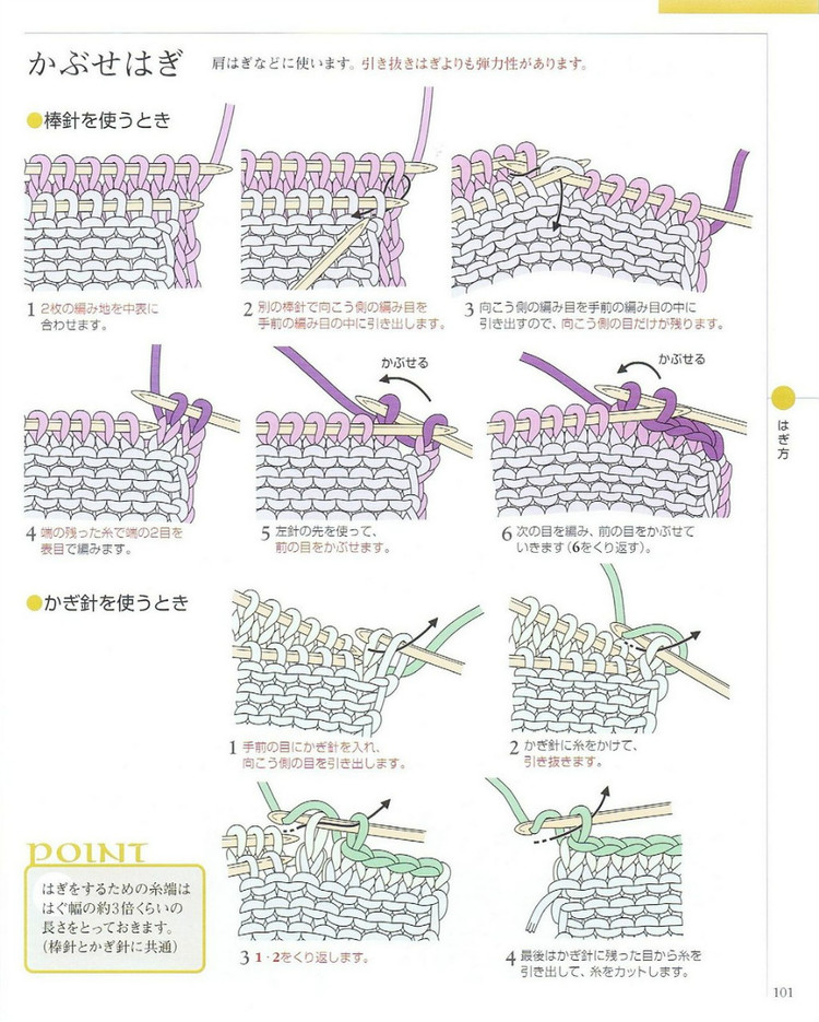 日文 棒針編織基礎大全  (2) - 紫蘇 - 紫蘇的博客