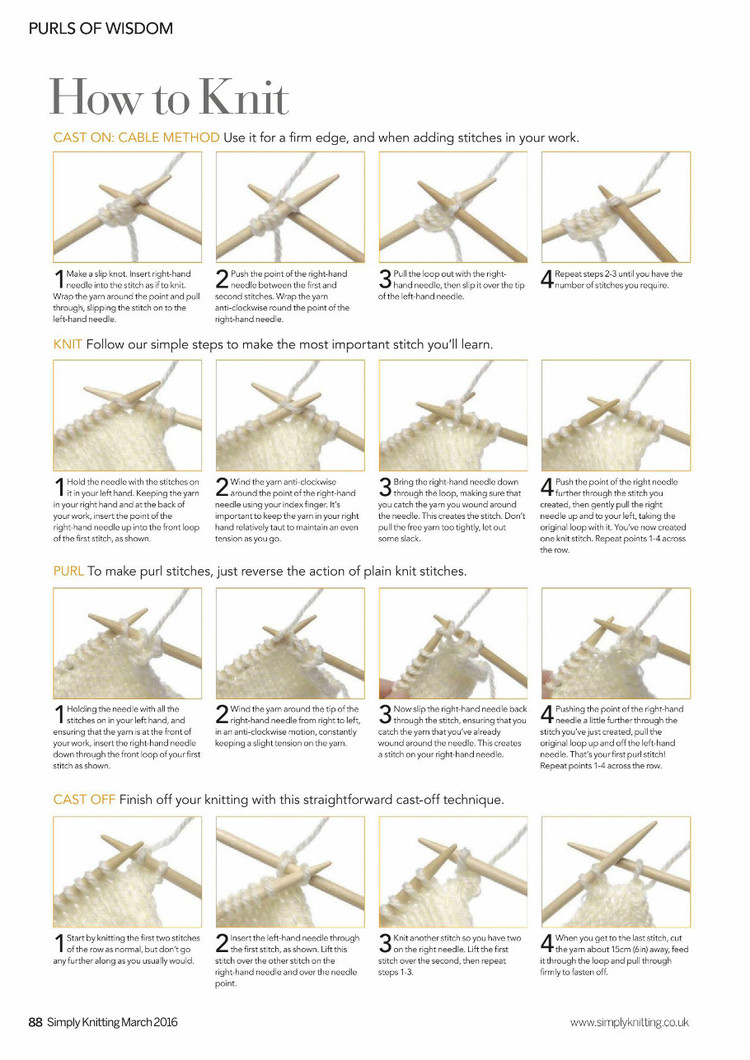 Simply Knitting №143 2016 - 輕描淡寫 - 輕描淡寫