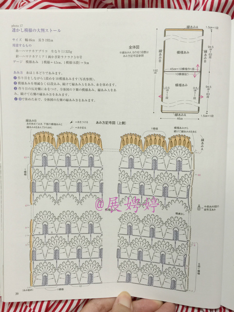 展娉婷高清下載：河合真弓かぎ針あみのショールとストール30―パイナップルあみがいっぱい - 展娉婷 - 展娉婷的鉤針世界