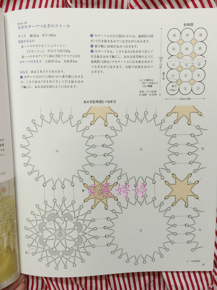 展娉婷高清下載：河合真弓かぎ針あみのショールとストール30―パイナップルあみがいっぱい - 展娉婷 - 展娉婷的鉤針世界