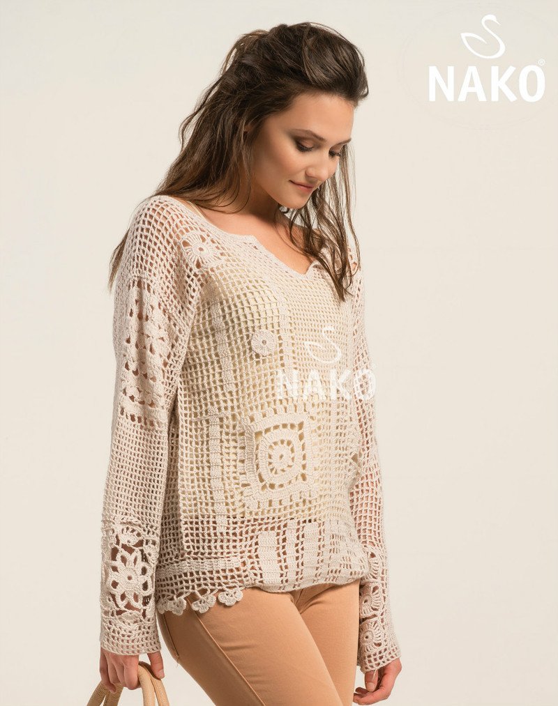 【轉(zhuǎn)載】Super Inci Narin Blouse - 夏季小衫 - 荷塘秀色 - 茶之韻