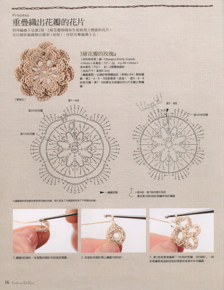 Lady DIY series -- 愛爾蘭風蕾絲編織 - 紫蘇 - 紫蘇的博客