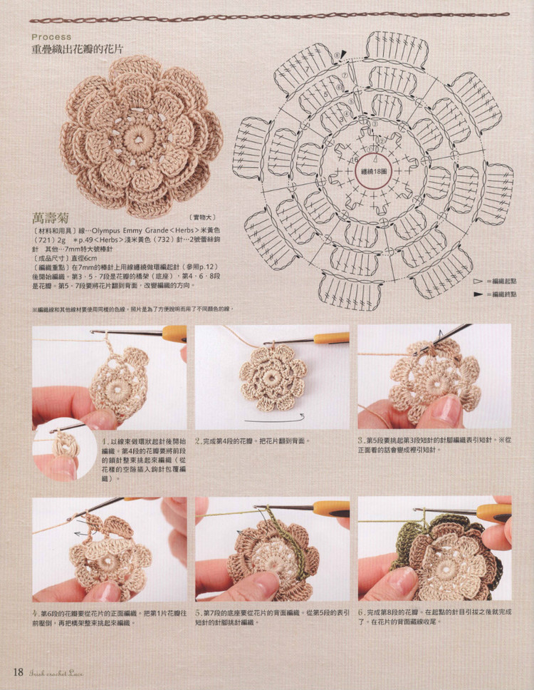 Lady DIY series -- 愛爾蘭風蕾絲編織 - 紫蘇 - 紫蘇的博客