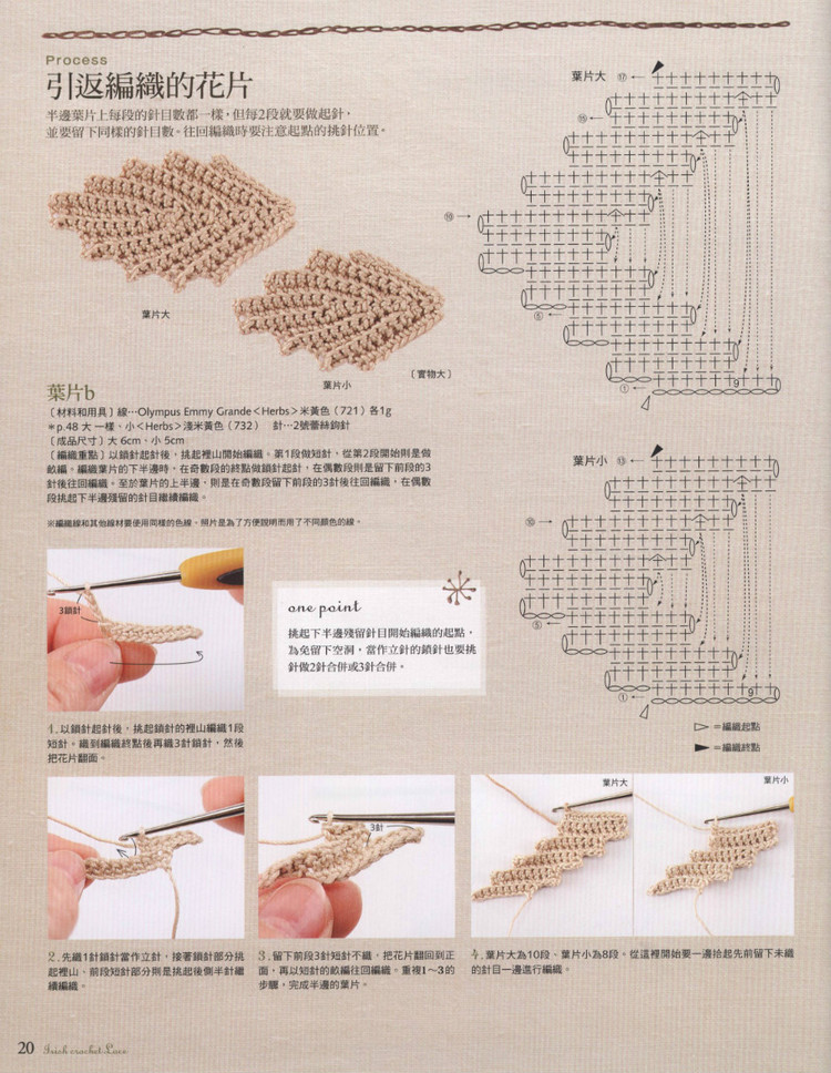 Lady DIY series -- 愛爾蘭風蕾絲編織 - 紫蘇 - 紫蘇的博客