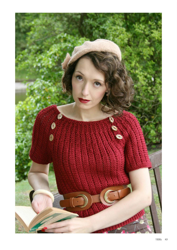 A Stitch in Time :Vintage Knitting Patterns 1930-1959, Vol.2 - 輕描淡寫 - 輕描淡寫