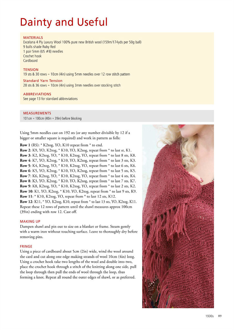 A Stitch in Time :Vintage Knitting Patterns 1930-1959, Vol.2 - 輕描淡寫 - 輕描淡寫