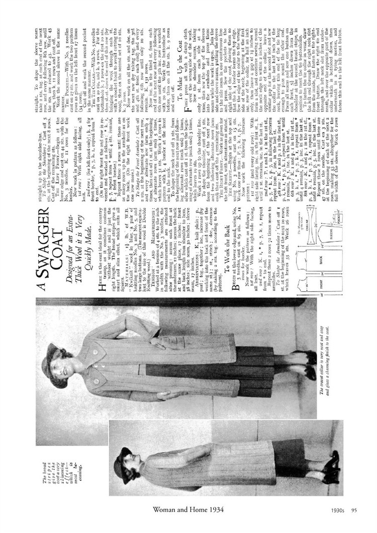 A Stitch in Time :Vintage Knitting Patterns 1930-1959, Vol.2 - 輕描淡寫 - 輕描淡寫