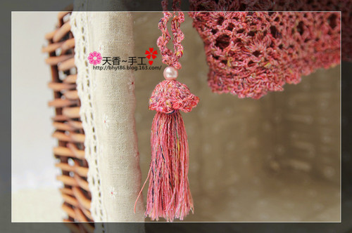 花開~~~羅莎琳達星語--兩片式罩衫--015 - 碧海---纏夢 - 天香手編工作室