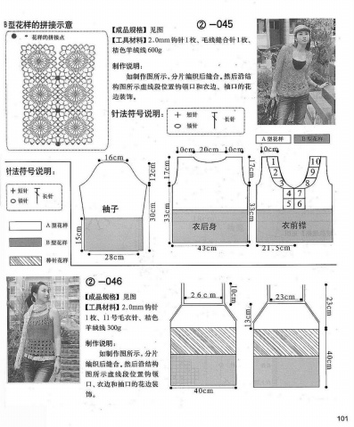 [鉤針整書]鉤織靚衫 - 聽雨 - 聽雨花園