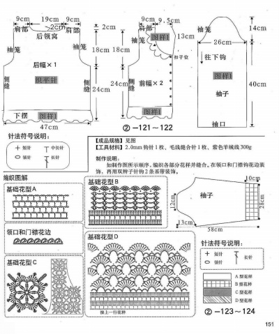 [鉤針整書]鉤織靚衫 - 聽雨 - 聽雨花園